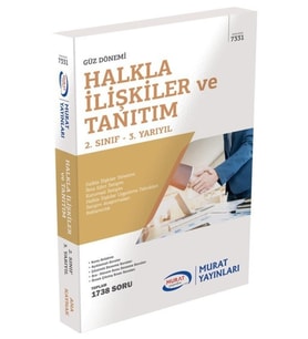 Murat Yayınları Aöf Halkla Ilişkiler Ve Tanıtım 2.sınıf 3.yarıyıl Güz Dönemi Konu Anlatımlı Soru Bankası (Çok Renkli)
