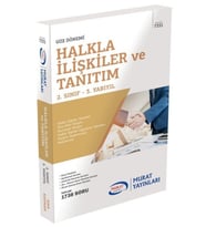 Murat Yayınları Aöf Halkla Ilişkiler Ve Tanıtım 2.sınıf 3.yarıyıl Güz Dönemi Konu Anlatımlı Soru Bankası (Çok Renkli)