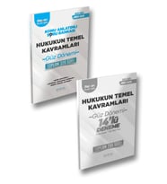 Emsal Yayınları Açıköğretim Güz Dönemi-hukukun Temel Kavramları Konu Soru Deneme 164 Sayfa (Çok Renkli)
