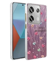 Durukar® Redmi Note 13 Pro 4G Kılıf Blade Aynalı Desenli Kapak - Desen 8