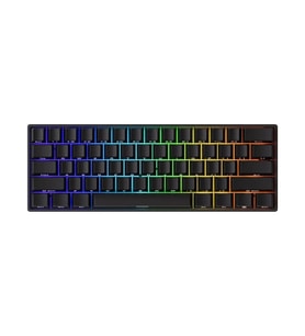AKKO MONSGEEK FUN60 Max Shine-Through Black Hall Effect Manyetik Switch ARGB Kablosuz Hotswap Mekanik Gaming Klavye