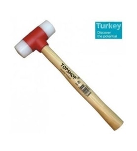 Mey İthalat® Topshop 09463 Ağaç Saplı Plastik Tokmak 40 mm