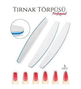 TransForMacion Protez Tırnak Törpüsü 100/180 Grid Profesyonel 3 Adet 718789