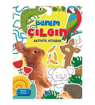 3+ YAŞ - BENİM ÇILGIN AKTİVİTE KİTABİM-MAVİ