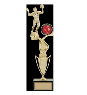 ODAK KUPA - Figürlü Kupalar - Voleybol Erkek Figürlü Kupalar FG-043 C - 41 cm