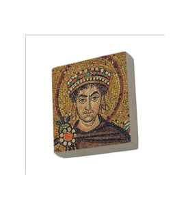 I. Justinianus (Büyük Jüstinyen) Baskılı Taş Magnet 5X5
