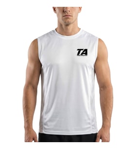 Torq Athletics Sıfır Kol Tişört Xlarge - Beyaz