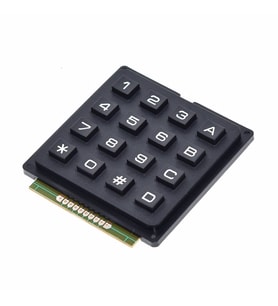 4x4 Matrix Tuş Takımı Keyboard Keypad 16 Buton Alarm Şifre