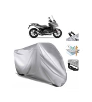 Honda Nc 750d Integra  Arka Çanta (bağlantı Tokalı) Uyumlu SolarBlock  Motosiklet Brandası Örtüsü (Siyah)