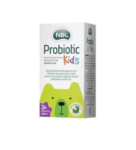 NBL Probiotic Kids 30 Çiğneme Tableti