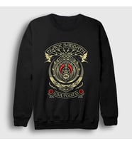 Presmono Unisex Siyah Obey Black Sabbath Sweatshirt 18513tt