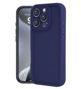 iPhone 16 Pro Kılıf Viera Silikon - Lacivert
