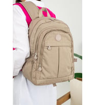 Unisex Okul Çantası Günlük Sırt Çantası 40*30 Cm Lise Ortaokul Çantası Hafif Yağmur Geçirmez Kumaş
