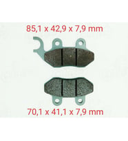 SYM FİDDLE 125 ÖN FREN DİSK BALATASI FA264