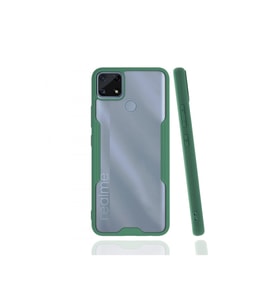 Realme C25 Kılıf Platin  - Yeşil