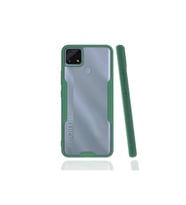 Realme C25 Kılıf Platin  - Yeşil