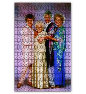 Cakapuzzle The Golden Girls Puzzle Yapboz MDF (Ahşap) (120 Parça)