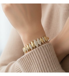 XUPİNG JEWELRY ZiRKON TAŞLI KELEPÇE