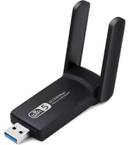 1300Mbps Wireless Adaptör Wifi Ağ Kartı Masaüstü Bilgisayar Pc ile Uyumlu Realtek RTL 8812BU USB3.0 Wifi Adaptör, 2.5G 5G 5.8G Wireless Adaptör, USB Wifi Alıcı USB 1.1,2.0,3.0 (AC1300)