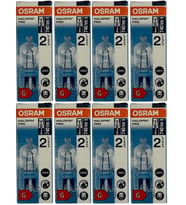 Osram Halopin Pro 50W (60W) 2800K (Sarı Işık) G9 Duylu Halojen Ampul (8 Adet)