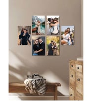Kişiye Özel 6 Fotoğraflı Dikdörtgen Mdf Tablo