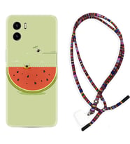 Vivo Y15S Y32 Y33S Y51 Y53S Kılıf Boyun Asklı Rasta Silikon Woohoo 1373