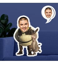 eJOYA Kişiye Özel Fotoğraflı Shrek Yastık 116189