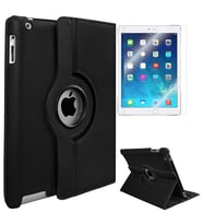 Apple iPad 2 3 4 Uyumlu Zore Dönebilen Standlı Kılıf (K.Pembe)