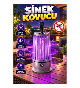 UV Işıklı Elektrikli Sivrisinek Öldürücü Lamba – Sessiz Çalışma, Geniş Etki Alanı