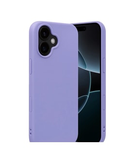 Apple İphone 17 Nano İçi Kadife Silikon - Lila