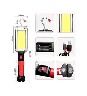 Watton WT-733 USB Şarjlı Oto Tamirci Çalışma Lambası