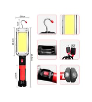 Watton WT-733 USB Şarjlı Oto Tamirci Çalışma Lambası