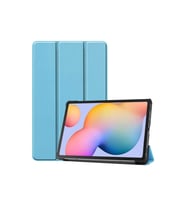 Samsung Galaxy Tab S7 FE LTE (T737-T736-T733-T730) Uyumlu Zore Smart Cover Standlı 1-1 Kılıf