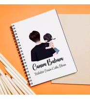 Babalar Günü Tasarımlı Defter