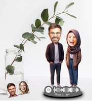 Kişiye Özel Spotify Sevgili Tasarımlı Ahşap Biblo Model-46