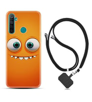 Realme 5i 5 Pro 6i 7 Pro 8 Kılıf Boyun Askılı Silikon Dişlek 1615