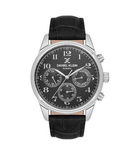 Daniel Klein DK.1.13550.1 Daniel Klein Deri Kordon 30 Mt Suya Dayanıklı İç Fonksiyonları Aktif Erkek Kol Saati (Çok Renkli)
