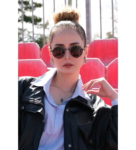 ESRADA ELENA BLACK-SMOKED UNISEX GÜNEŞ GÖZLÜĞÜ 42-20-142