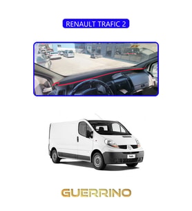 RENAULT TRAFIC 2TORPİDO KORUMA HALISI MAVİ KENAR