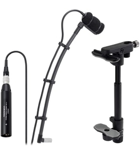 Audio-Technica Atm350Gl Uzun Gitar Montajlı Kardioid Enstrüman Mikrofonu