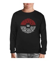 Pokemon Siyah Çocuk Sweatshirt