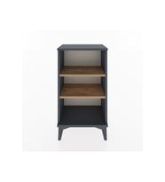 Arges Komodin 2 Raflı 44x30x80 Antrasit-Çam