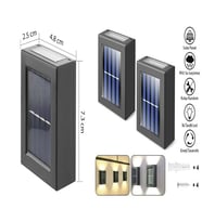 Çift Yönlü Sensörlü Modern Bahçe Ve Duvar Led,