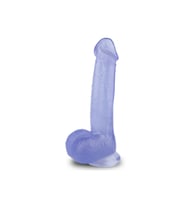 23CM Mor Renk Dildo Penis