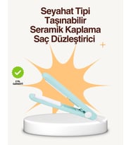 Seramik Kaplamalı, Saç Hasarını Azaltan Kısa Saçlara Uygun Bukle Maşası