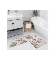 Eliana Home Baskılı 2'li Banyo Paspas Takımı RVG5206