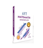 Karekök Yayınları KAREKÖK YAYINLARI AYT MATEMATİK DENEME KİTABI (Çok Renkli)