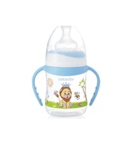 Bebedor Geniş Ağız Kulplu Biberon 150 Ml - Mavi