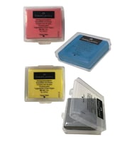 Hamur Silgi Kutulu Renkli 4 Paket Faber Hamur Silgi Çizim Silgisi Yoğrulabilir Silgi Plastik Kutulu (Mavi)