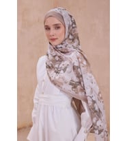 Belli Fresh Tela Şal 4 - 18 Krem Karışık Desen 49717